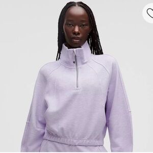 Lululemon scuba cropped waffle